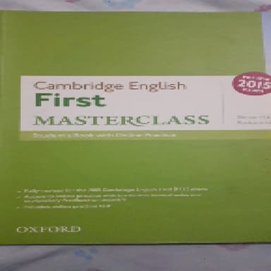 Cambridge English First Masterclass