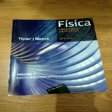 Fisica para la ciencia y la tecnologia : electricidad y magnetismo / luz. V.2 - 6. edicion