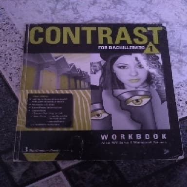 Contrast for Bachillerato 1 Workbook