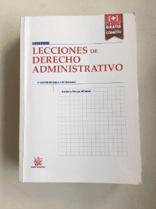 Lecciones de Derecho Administrativo