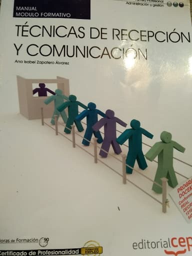 Técnicas de recepción y comunicación