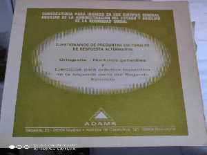 Cuestionario de preguntas culturales de respuesta alternativa