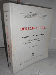 Derecho civil (introduccion y parte general) vol.1 2