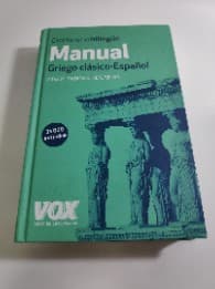 Diccionario manual griego : griego clásico-español  