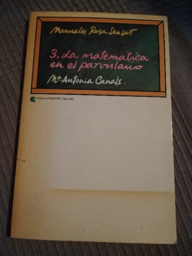 La matemática en el parvulario