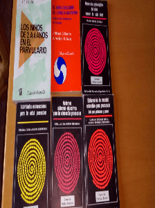 LIBROS SOBRE EDUCACIÓN INFANTIL