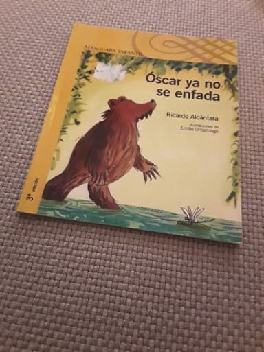 Óscar ya no se enfada 