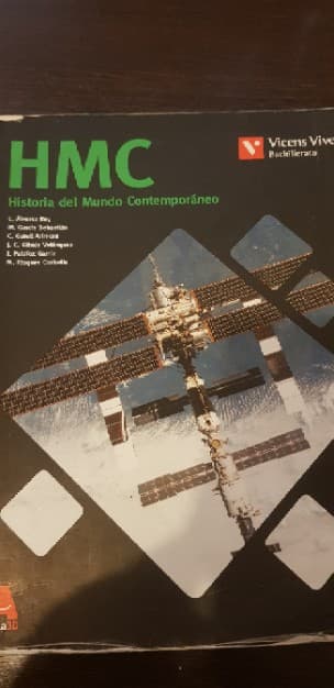 HMC, historia del mundo contemporáneo, Bachillerato