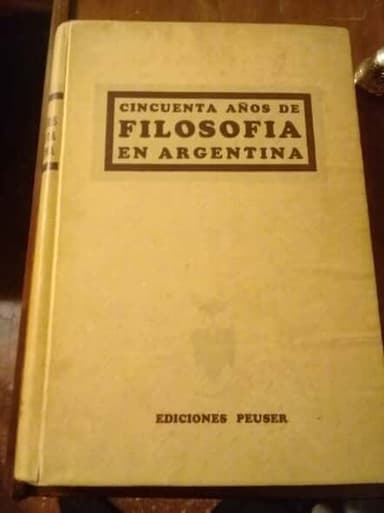 Cincuenta años de filosofía en Argentina