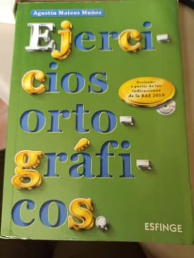 Ejercicios ortográficos