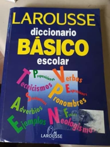 Larousse Diccionario Basico Escolar
