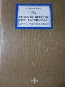 Curso de derecho civil patrimonial