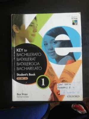 Key to Bachillerato students book
