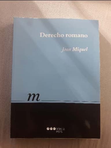 Derecho romano