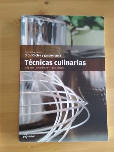 Técnicas culinarias