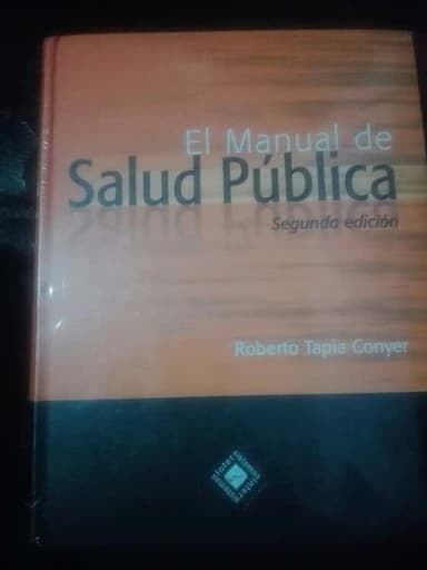 El manual de salud pública