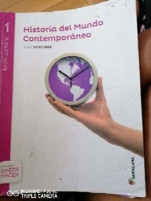 Historia del mundo contemporáneo, 1 bachillerato