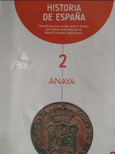 Historia de España 2°Bachillerato
