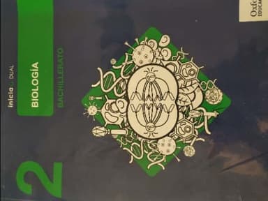 Libro de biología 2 bachillerato 