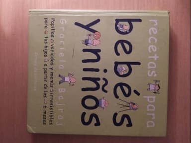 Recetas para bebes y niños 