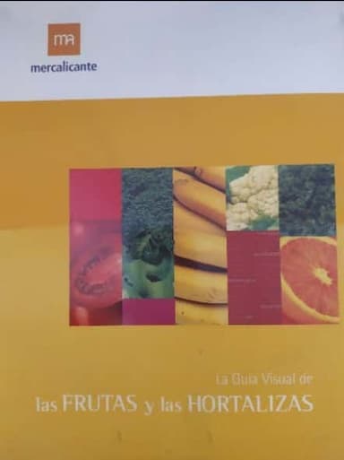 Guía visual frutas y hortalizas 