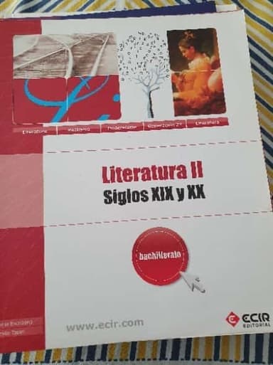Literatura II Siglos XIX y XX