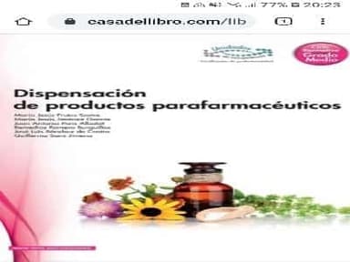 compro libros Fp farmacia parafarmacia