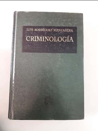 Criminología