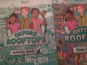 OXFORD ROOFTOPS HELEN CASEY PAUL SHIPTON CLASS BOOK 6 AND ACTIVITY BOOK