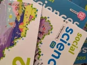 Social Sciences World around us class book + activity 
