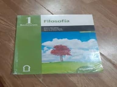 Filosofía 1º Bachillerato