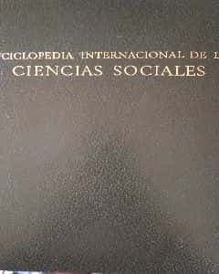 Enciclopedia internacional de las ciencias sociales