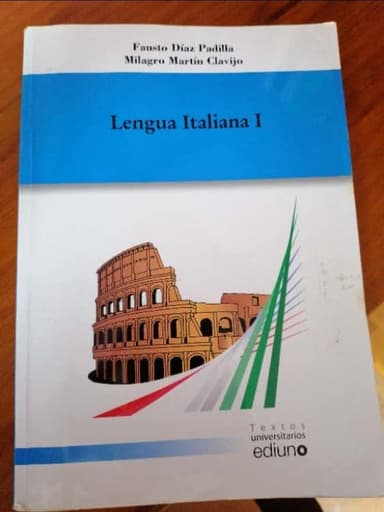 Lengua Italiana I
