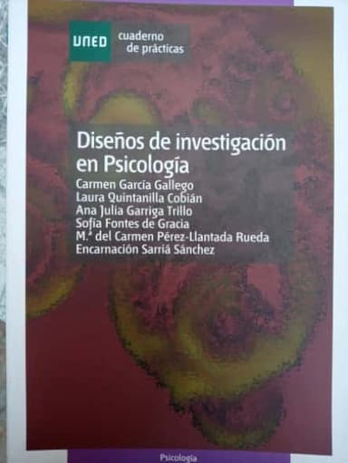 Diseños de investigación en Psicología