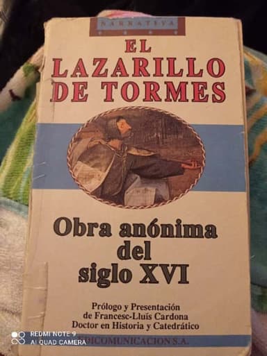 El Lazarillo de Tormes