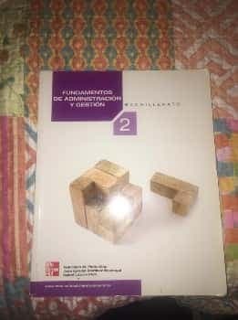 Fundamentos de Administración y Gestión 2º Bachillerato 