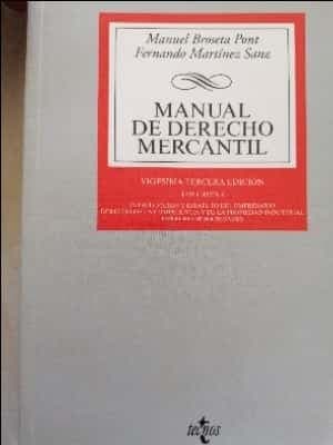 Manual de derecho mercantil