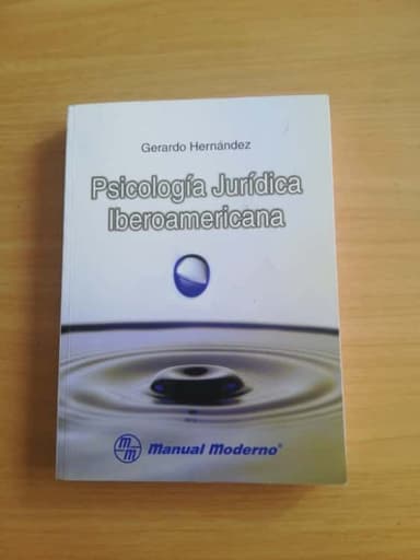 Psicología jurídica iberoamericana
