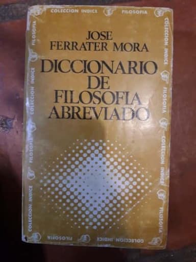 Diccionario de Filosofia Abreviado