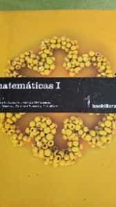 Libro Matemáticas 1°Bachillersto 