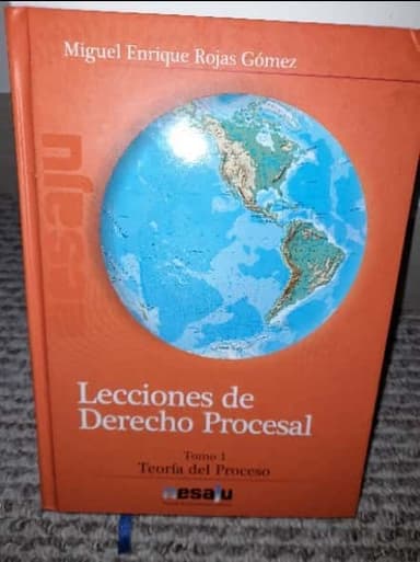 Lecciones de derecho procesal