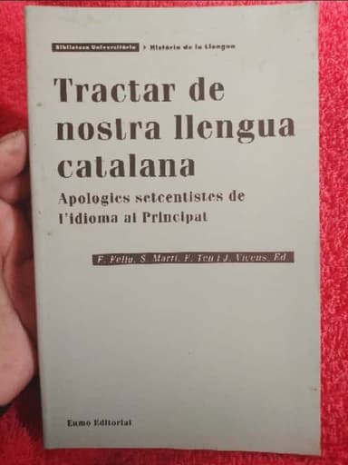 Tractar de nostra llengua catalana