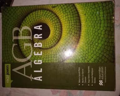 AGB ÁLGEBRA 