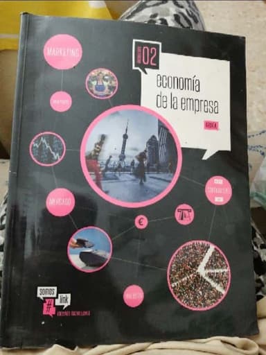Economia de la empresa, Bachillerato 2