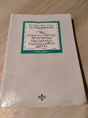 Curso elemental de derecho del trabajo y la seguridad social