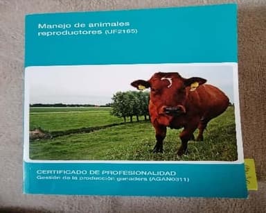 manejo de animales reproductores