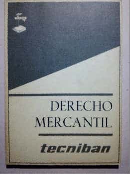 Derecho mercantil.