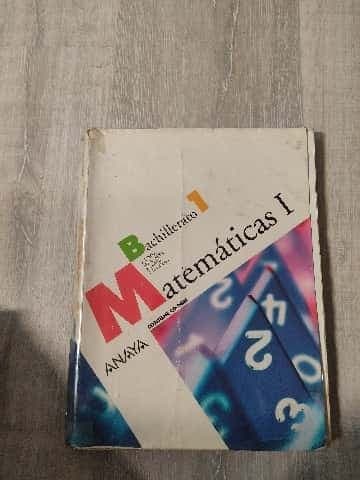 Matemáticas, 1 Bachillerato