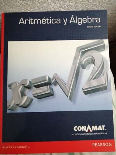 Aritmética y Álgebra