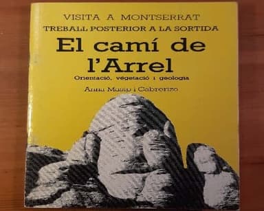 El cami de l'Arrel.  Visita a Montserrat